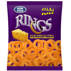 حلقات بوفوك الجبنة فيكو 15 جرام