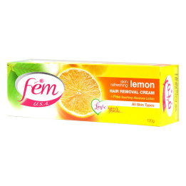 Fem All Skin Lemon Hair Removal Cream, 120 g