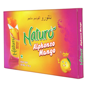 Naturo Alphonso 10P Mango Fruit Bar 18G
