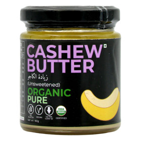 D Alive Unsweetened Organic Pure Cashew Butter 180G