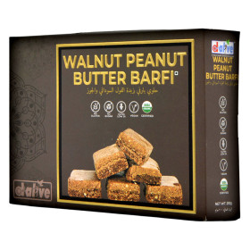 D Alive Organic Walnut Peanut Butter Barfi 200G