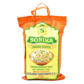 Sonika Xl Indian Basmati Rice 5Kg