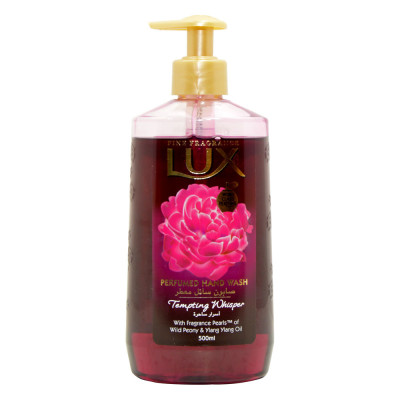 Lux Tempting Whisper Hand Wash Liquid 500Ml