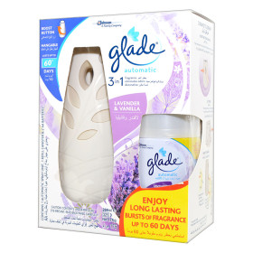 Glade 3In1 Lavender And Vanilla Automatic Air Freshner 269Ml