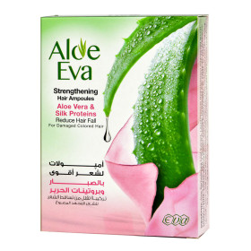 Aloe Eva Aloevera And Silk Proteins Hair Ampoules 15Ml