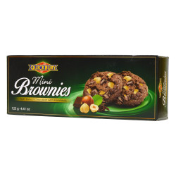 كويكبري شوكولاتة وبندق ميني براونيز 125 جرام