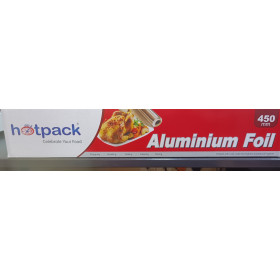 حزمة دافية 45 سم × 100 م من ألومنيوم