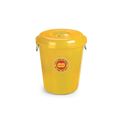 Nakoda No. 40 Modern Round Bucket With Lid 1Pcs