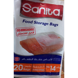 Sanita Food Storage Bags No. 14, 20 bags