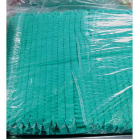 Medtra Green Hair Net 100 Pack