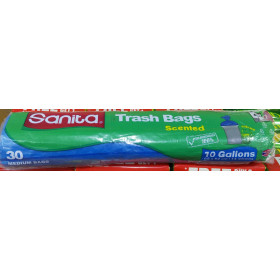 أكياس قمامة سانية قابلة للتحلل البيولوجي 10 جالون