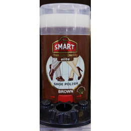 Smart Elite Brown Cream Shoe Polish, 60 ml