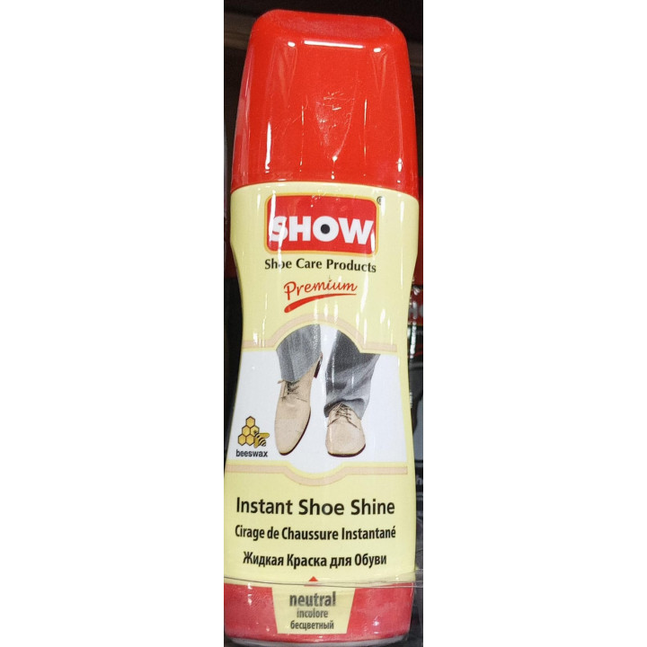 Show Neutral Instant Shoe Shine, 75 ml