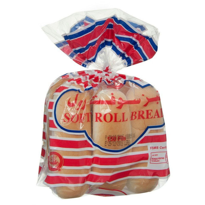 KFMB Soft Roll Bread, 6 pcs, 360 g