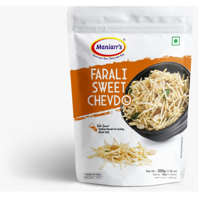 Maniarrs Farali Sweet Chevdo Namkeen 200Gm