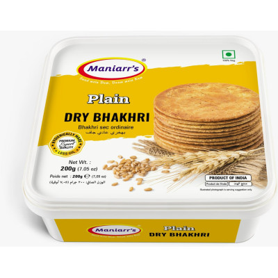 Maniarrs Plain Dry Bhakhri 200Gm