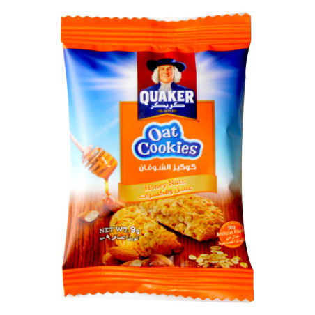 Quaker Honey Nuts Oat Cookies 9g