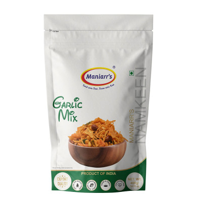 Maniarrs Lasan Bhel Garlic Namkeen 200Gm