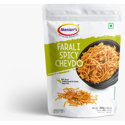 Maniarrs Farali Spicy Chevdo Namkeen 200Gm