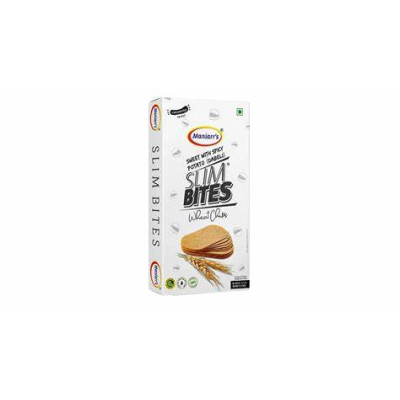 Maniarrs Sweet And Spicy Potato-Dabeli Slim Bites Wheat Chips 90Gm