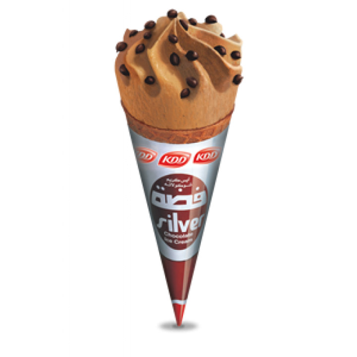 KDD Silver Cone Ice Cream, 100 g