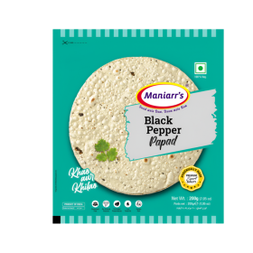 Maniarrs Black Pepper Papad 200g