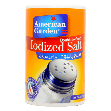 American Garden Iodized Salt 737g