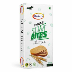 Maniarrs Pani Puri Slim Bites Wheat Chips 90g