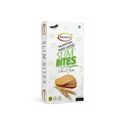 Maniarrs Rajashthani Green Chutney Wheat Chips 90Gm