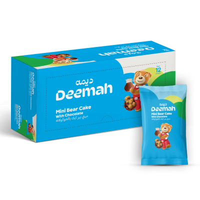 Deemah Mini Bear With Chocolate Cake 30G