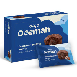Deemah Double Chocolate Muffin, 27 g