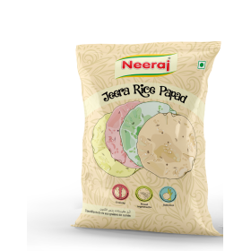 Neeraj Jeera Rice Papad 150g