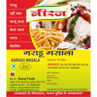 Neeraj Garadu Snack Masala 100Gm