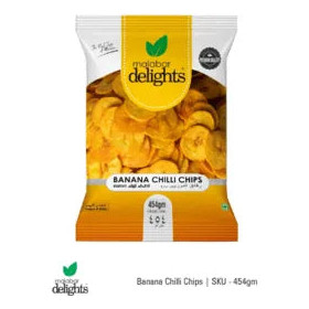 Malabar Delights Banana Chilly Chips 150g
