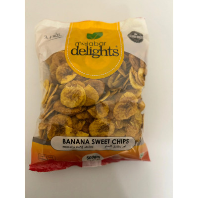 Malabar Delights Banana Sweet Chips 150G