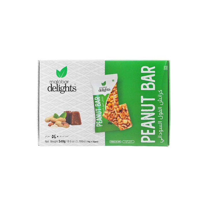 Malabar Delights Crushed Peanut Bar, 18 g