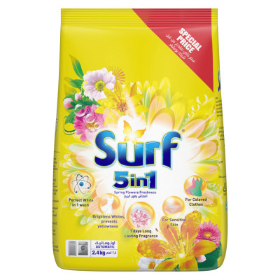 Surf Spring Flower Frsh Autmtc Wshng Pwdr 2.4Kg