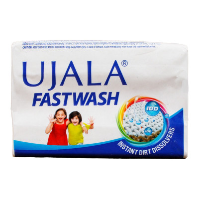 Ujala Fast Wash Detergent Soap 150G