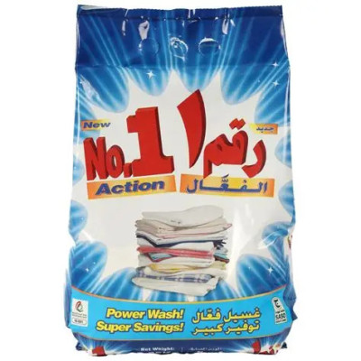 No.1 Action Detergent Powder 3Kg