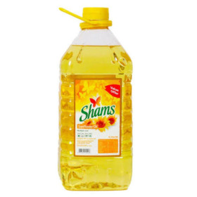 زيت دوار الشمس خالص شمس 4 لتر