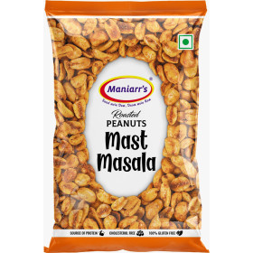 Maniarrs Mast Masala Roasted Peanuts 140g