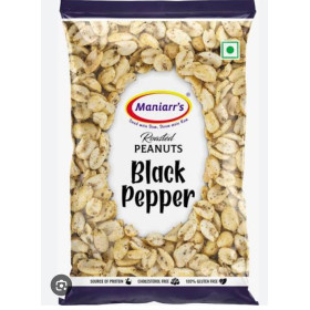 Maniarrs Black Pepper Roasted Peanuts 140g