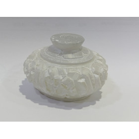 Burhan White Marble Stone Holder 1Pc