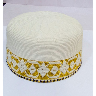 Kb White Gents Topi 1Pc