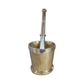 Burhan No. 4 Brass Khalbatta 1Pcs