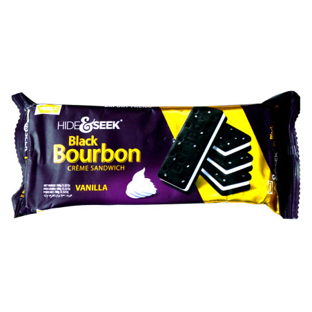 Parle Hide-N-Seek Bourbon Vanilla Biscuit 100G
