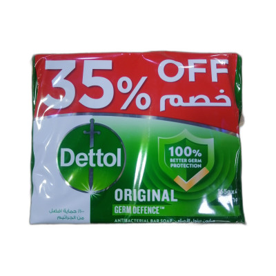 Dettol Original Soap 165Gm X 4