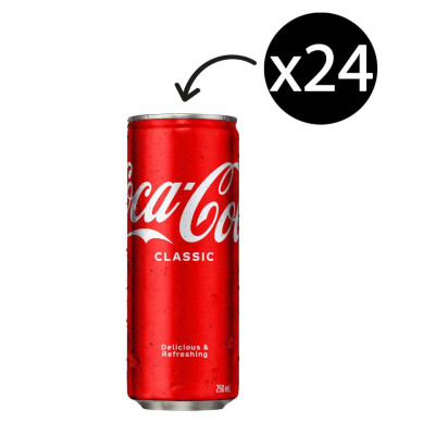 Coca Cola Can 250Ml X 30