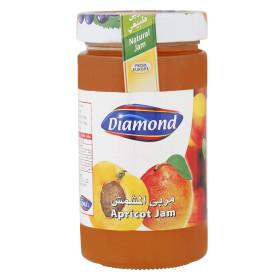 Diamond Apricot Natural Jam 454G