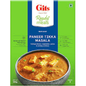 Gits Paneer Tikka Masala Ready Meals 285G